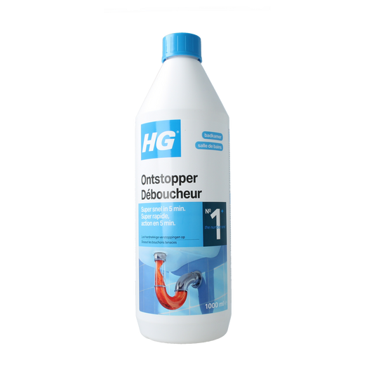 HG Vloeibare ontstopper 1.00 Liter