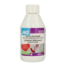 HG Ontkleurder voor doorgelopen witte was 200 Gram