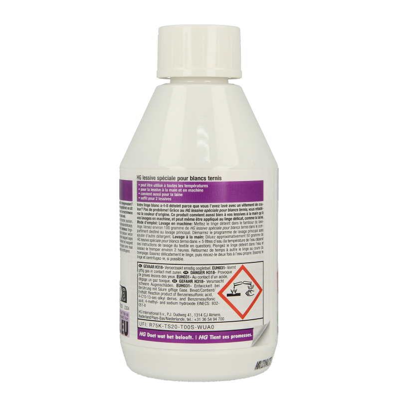 HG Ontkleurder voor doorgelopen witte was 200 Gram