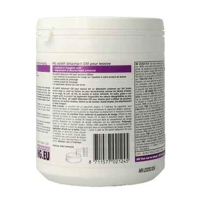 HG Oxi vlek verwijderaar 500 Gram