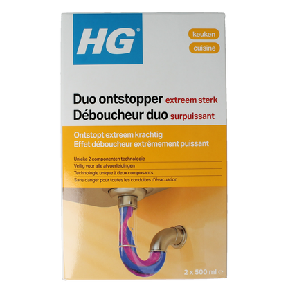 HG Duo ontstopper 1.00 Liter
