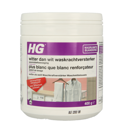 HG Witter dan wit waskrachtversterker 400 Gram