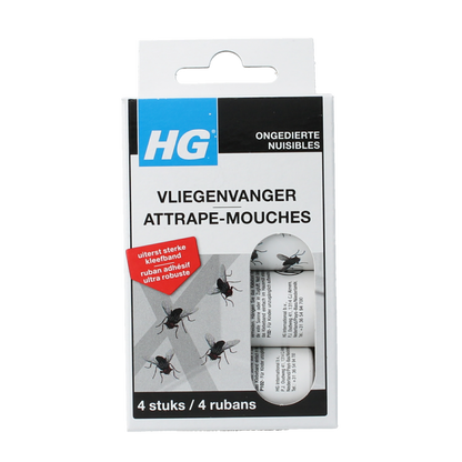 HG X vliegenvanger 4.00 Stuks