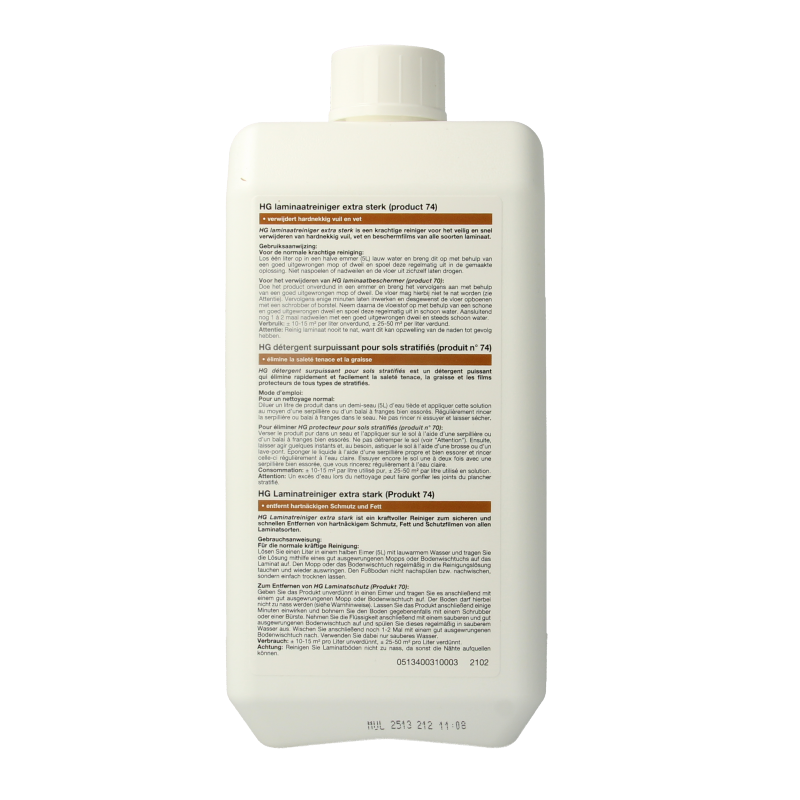 HG Laminaat reiniger extra sterk 1 Liter
