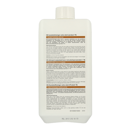 HG Kunststofreiniger 1.00 Liter