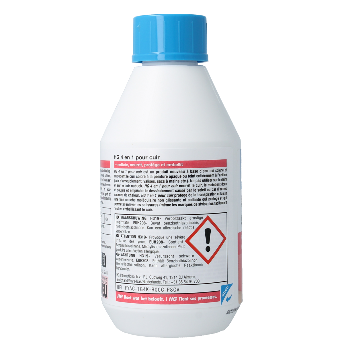 HG 4-in-1 voor leder 250.00 Milliliter