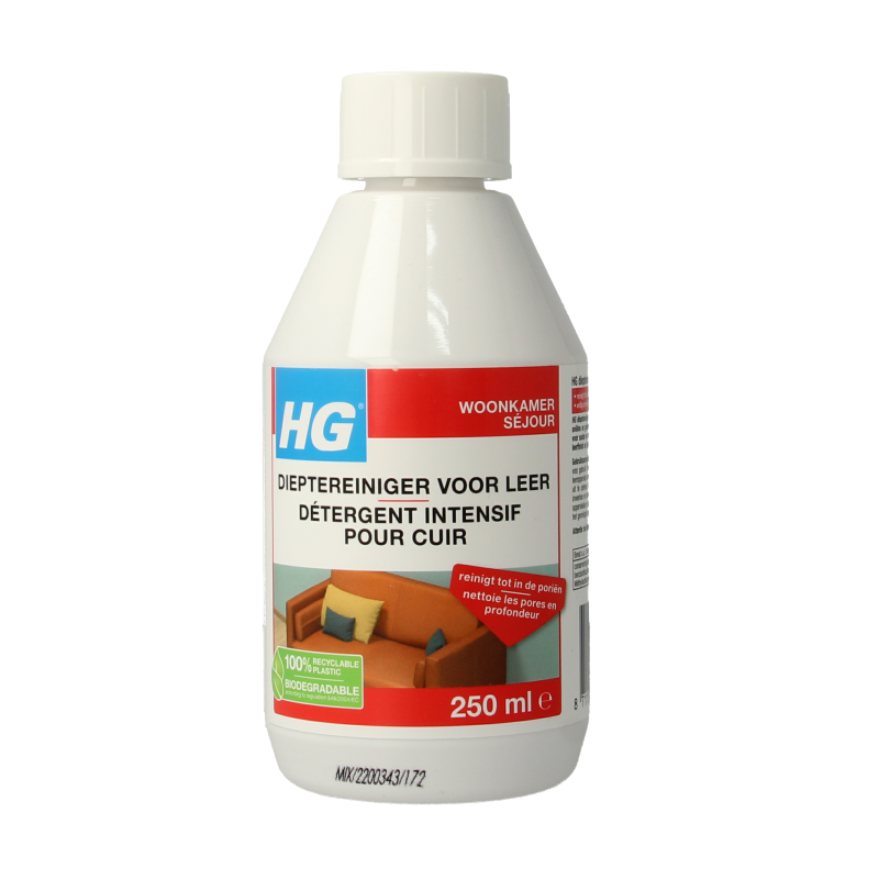 HG Dieptereiniger voor leer 250 Milliliter