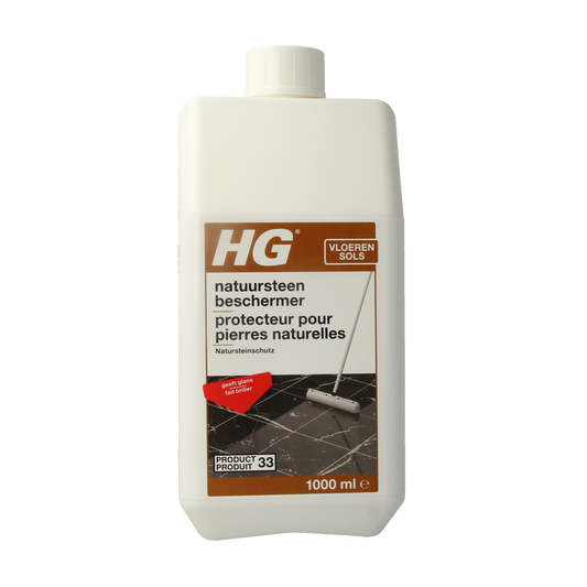 HG Natuursteen beschermer glans 1.00 Liter