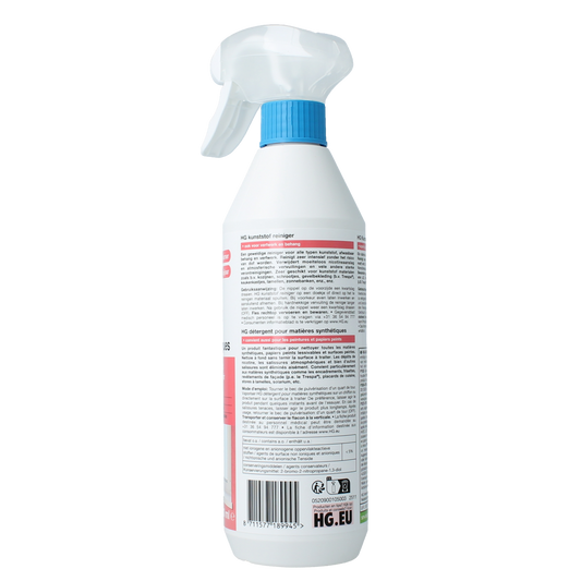HG Kunststof reiniger 500.00 Milliliter