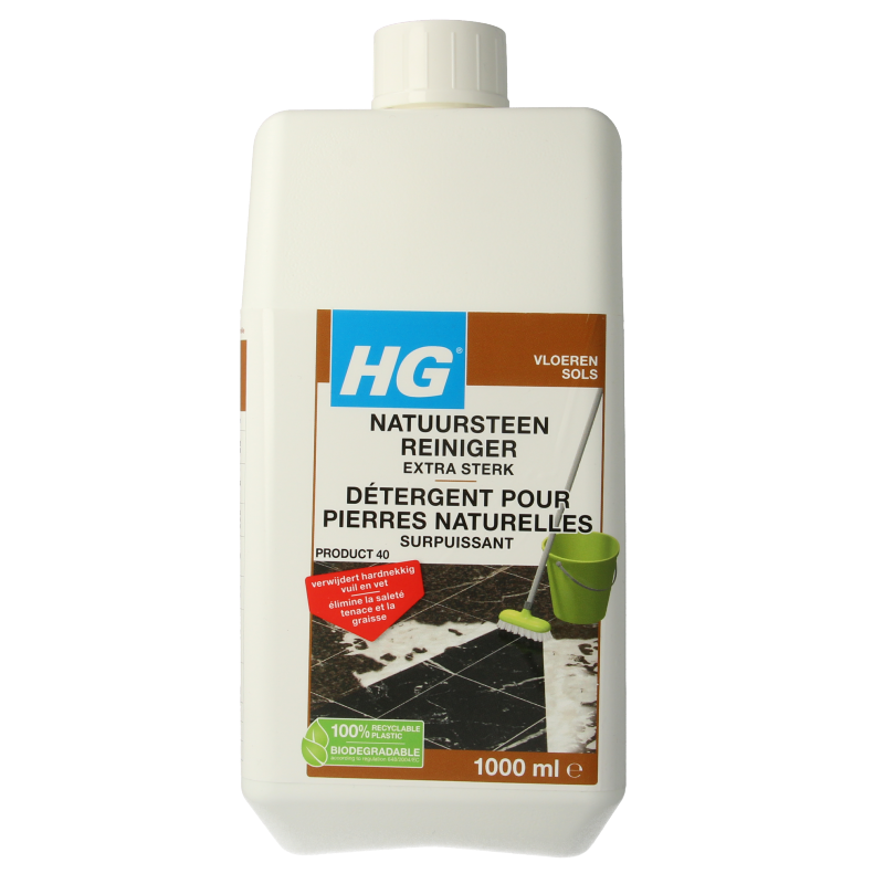 HG Natuursteen reiniger extra sterk 1 Liter