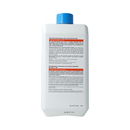 HG Natuursteen reiniger extra sterk 1.00 Liter