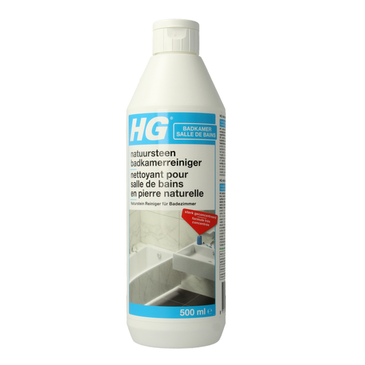 HG Natuursteen badkamer reiniger 500 Milliliter