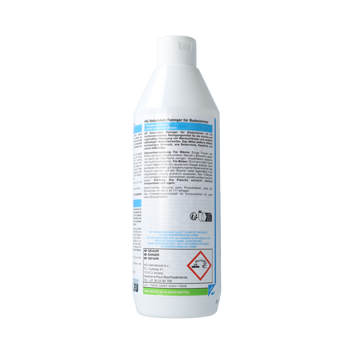HG Natuursteen badkamer reiniger 500.00 Milliliter