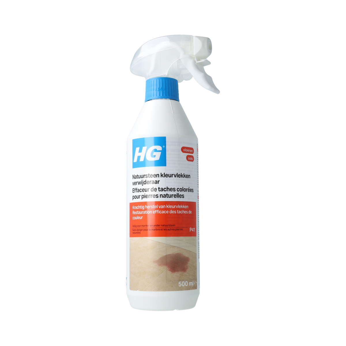 HG Natuursteen kleurvlek verwijderaar 500.00 Milliliter