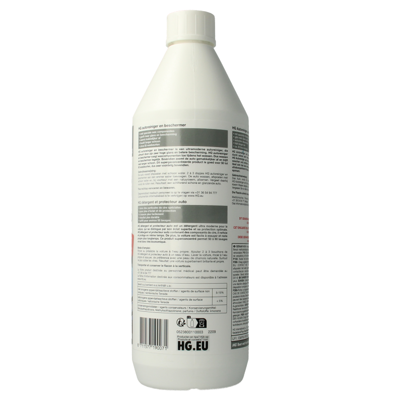 HG Auto reiniger & beschermer 1 Liter