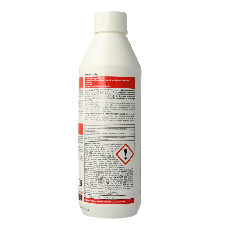 HG Koper reiniger 500 Milliliter