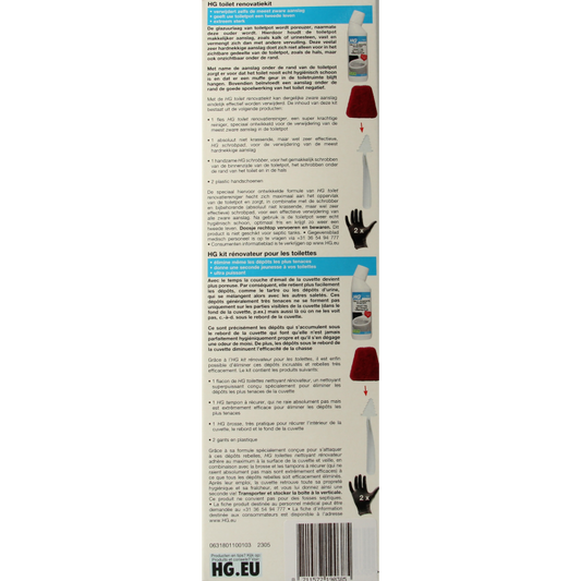 HG Toilet renovatiekit 500 Milliliter