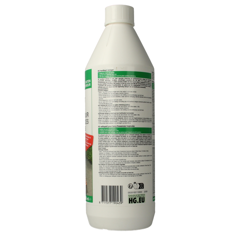 HG Hardhout reiniger 1 Liter
