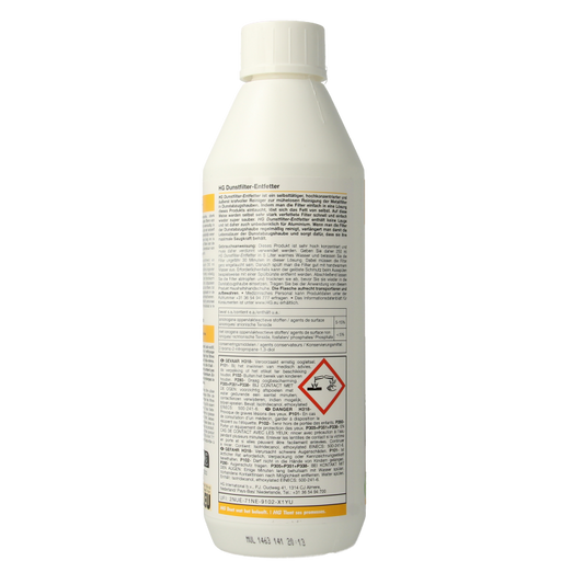 HG Afzuigkapfilter ontvetter 500 Milliliter