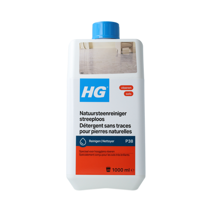 HG Natuursteen reiniger streeploos 1.00 Liter