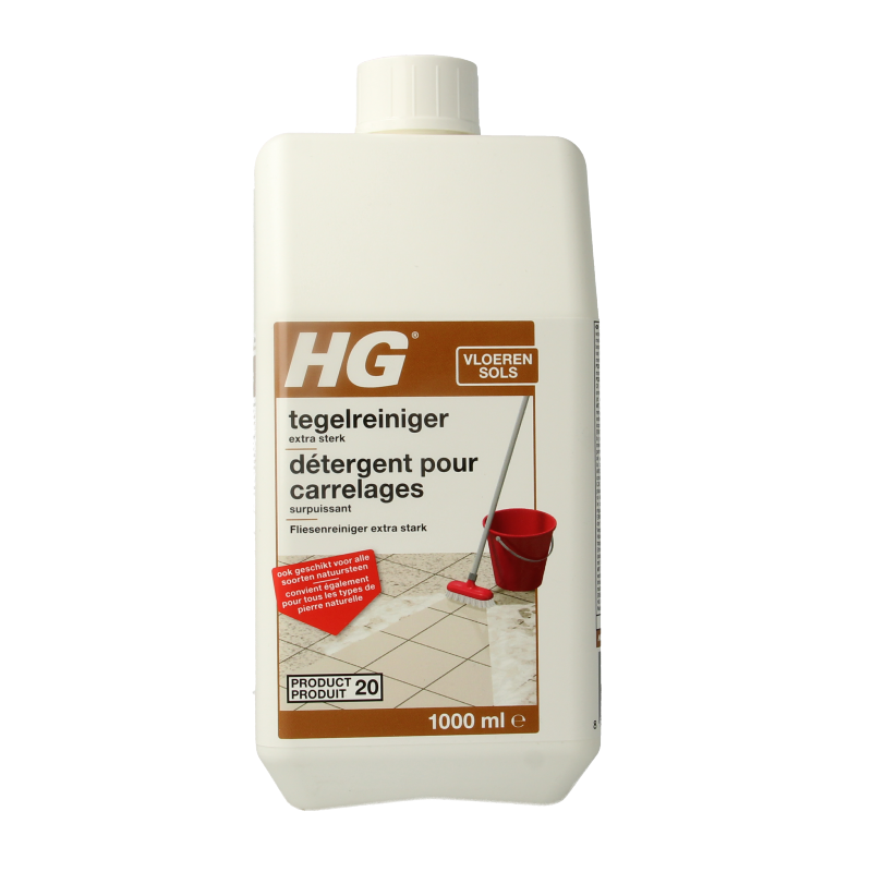 HG Tegelreiniger extra sterk 1 Liter