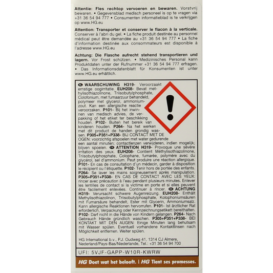 HG Laminaatreiniger glans 1.00 Liter