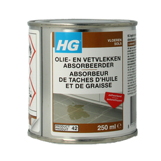 HG Olie & vetvlek absorbeerder 250 Milliliter