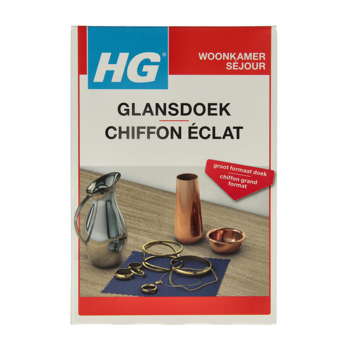 HG Zilver glansdoek 1.00 Stuks