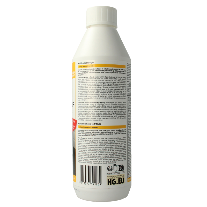 HG Frituurpan reiniger 500 Milliliter