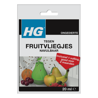 HG X fruitvliegjesval 20.00 Milliliter
