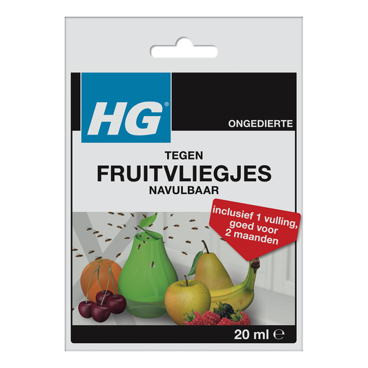 HG X fruitvliegjesval 20.00 Milliliter