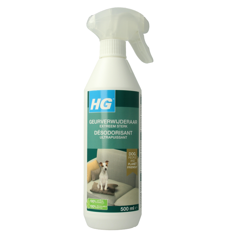 HG Geurverwijderaar extreem sterk hond 500 Milliliter