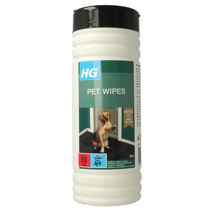 HG Pet wipes 50.00 Stuks