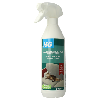 HG Geurverwijderaar extreem sterk kat 500.00 Milliliter