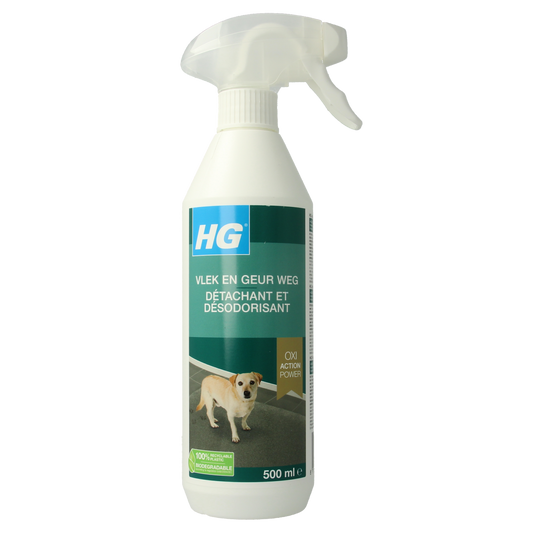 HG Vlek & geur weg hond 500.00 Milliliter