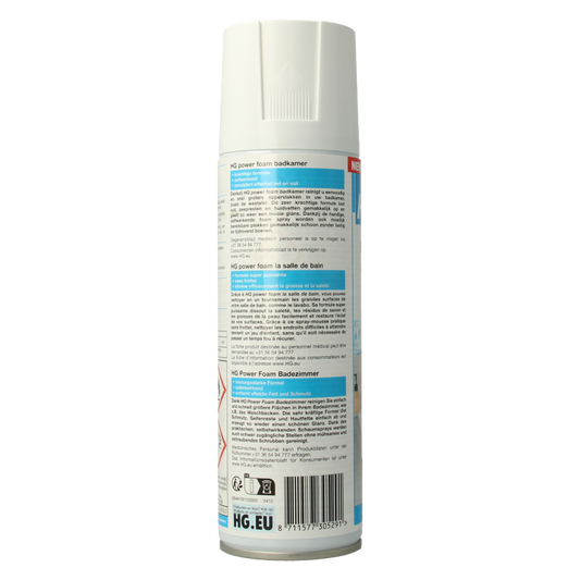 HG Power foam badkamer 300 Milliliter