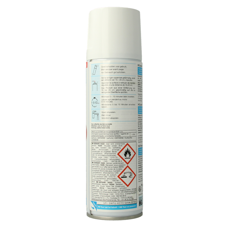 HG Power foam badkamer 300 Milliliter