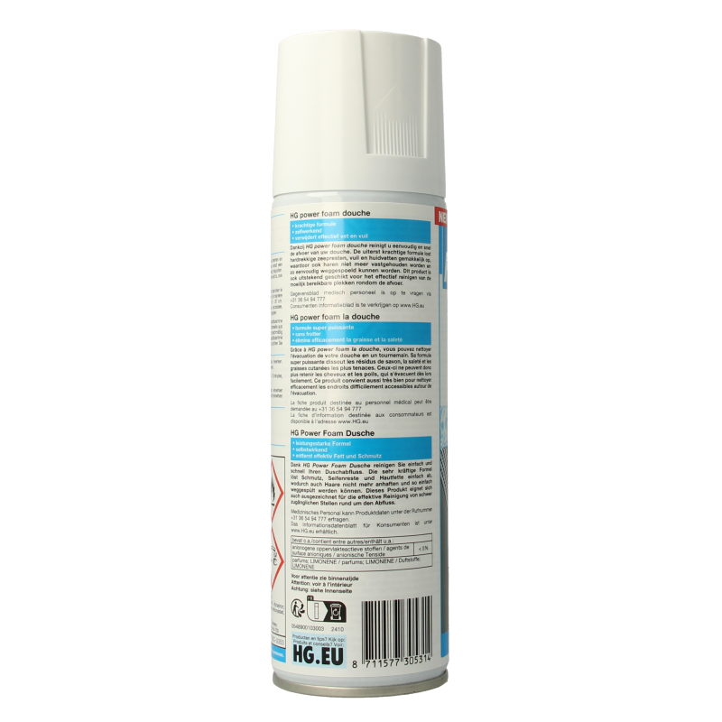 HG Power foam douche 300 Milliliter