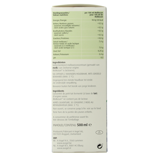 A Vogel Molkosan 500.00 Milliliter