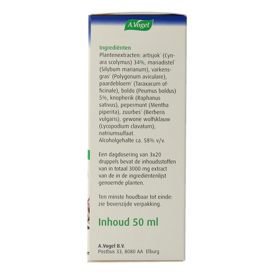 A Vogel Boldocynara druppels 50.00 Milliliter
