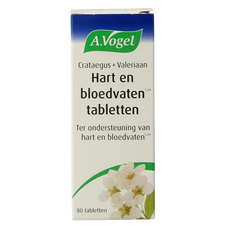 A Vogel Crataegus + valeriaan tabletten 80 Tabletten