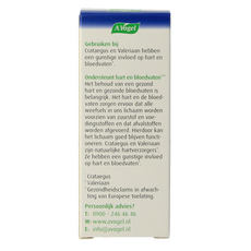 A Vogel Crataegus + valeriaan tabletten 80 Tabletten