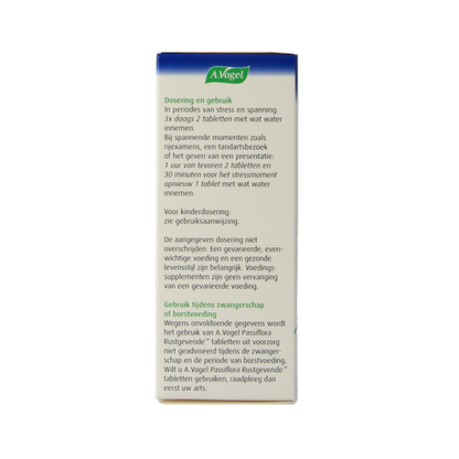 A Vogel Passiflora rustgevende tabletten 80.00 Tabletten