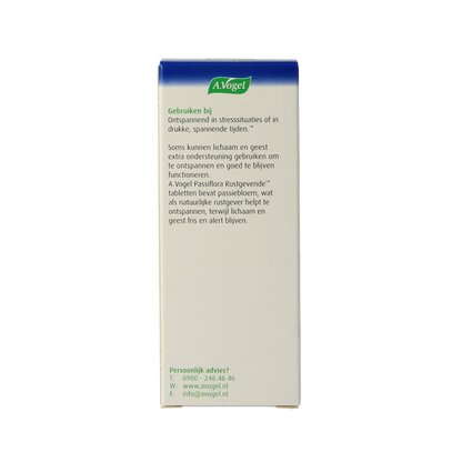 A Vogel Passiflora rustgevende tabletten 80.00 Tabletten