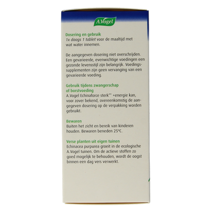 A Vogel Echinaforce tablet sterk & energie 30.00 Tabletten