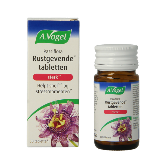 A Vogel Passiflora rustgevende tabletten sterk 30 Tabletten