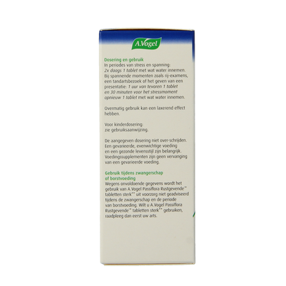 A Vogel Passiflora rustgevende tabletten sterk 30.00 Tabletten