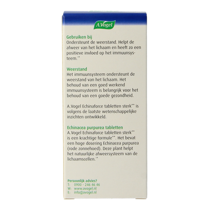 A Vogel Echinaforce tabletten sterk 60.00 Tabletten
