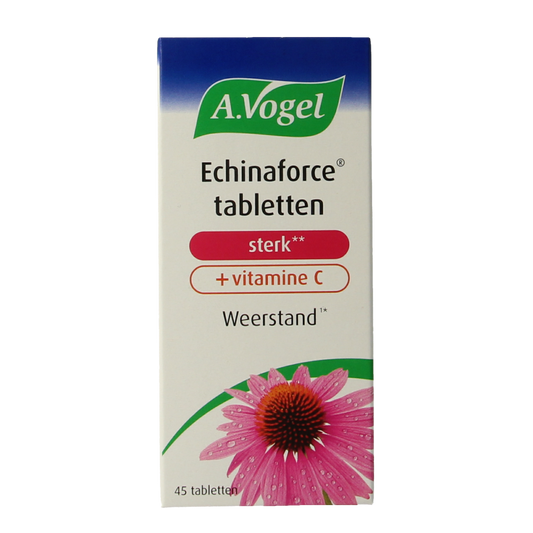 A Vogel Echinaforce sterk + vitamine C 45.00 Tabletten