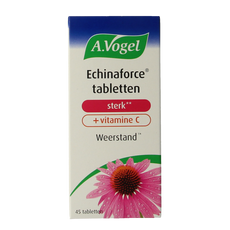 A Vogel Echinaforce sterk + vitamine C 45 Tabletten